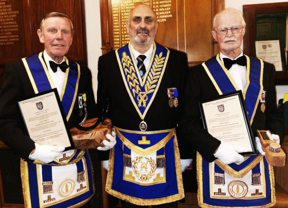 Recipients of 50 year certificates