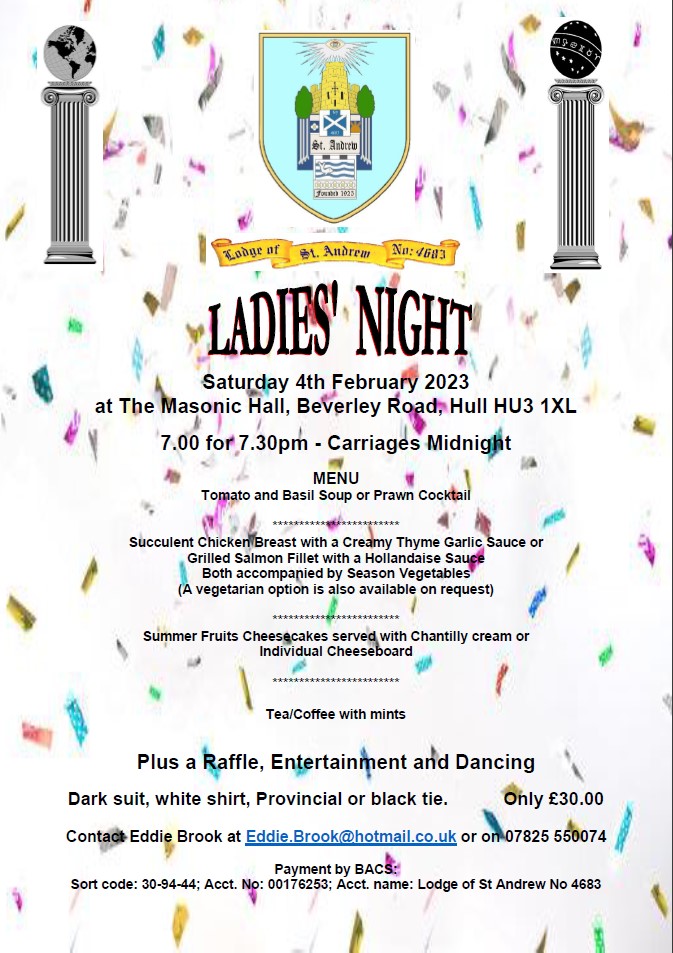 St Andrew Ladies Night