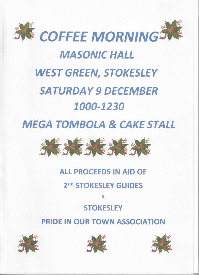 Coffee Morning poster