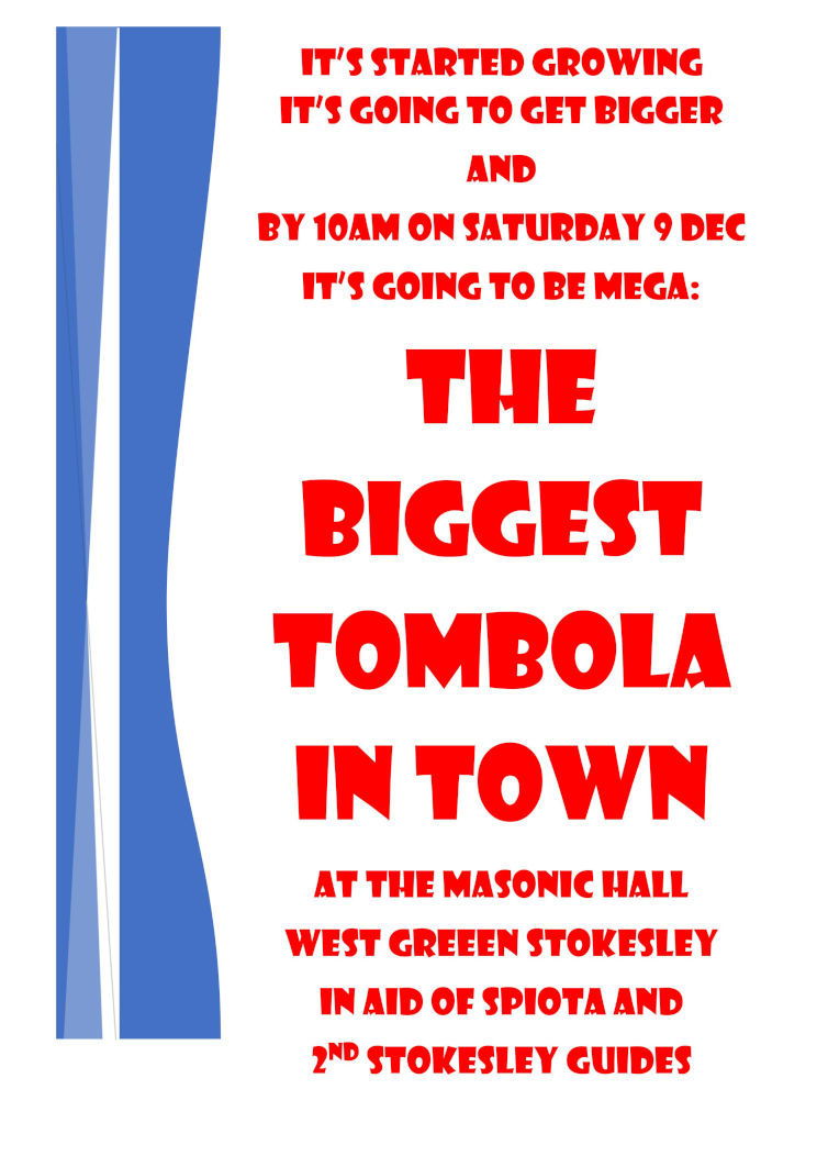 Tombola flyer