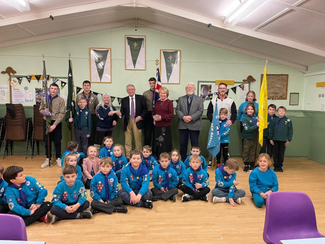 Zetland Scouts presentation