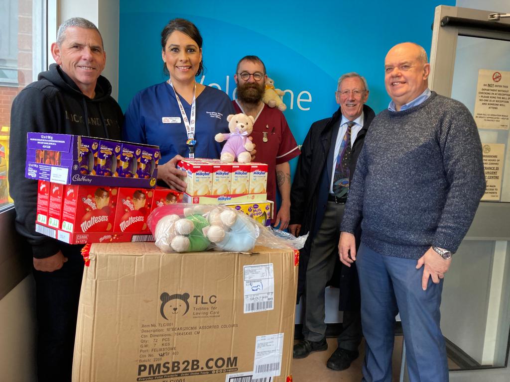 easter eggs and tlc bears from Anchor lodge