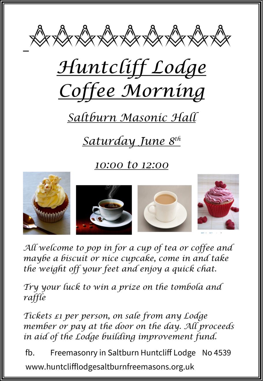 huntcliff coffee morning