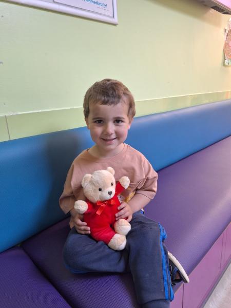 james gets a tlc teddy