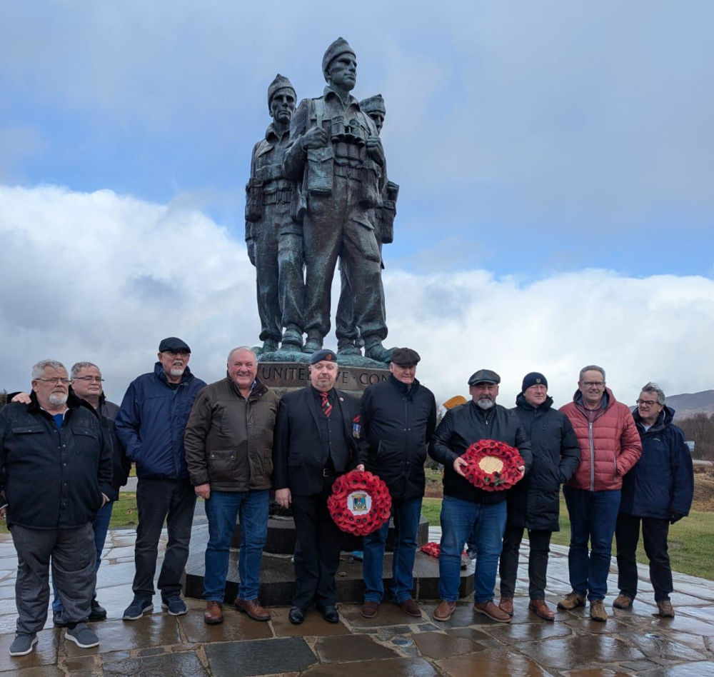 At the memorial