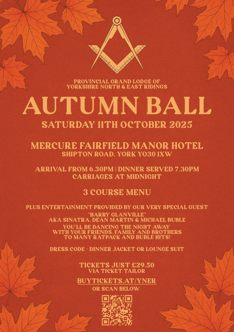 YNER Autumn Ball Flyer. 2025