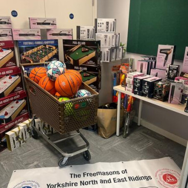 YNER & Barnardo's Toy appeal