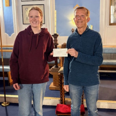 Falcon Lodge supporting local teenager's World Challenge trip