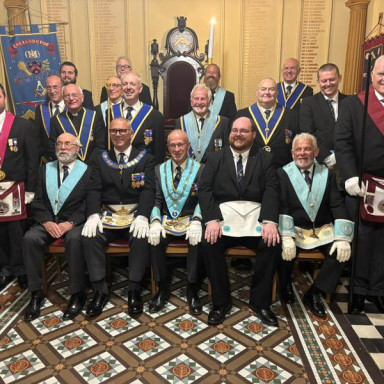 Deputy Provincial Grand Master visits Camalodunum Lodge