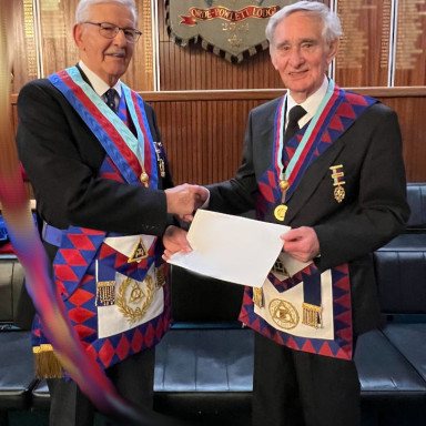 John Thompson - 50 years in the Royal Arch