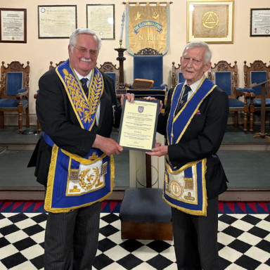 Stephen Hawkes: 50 Years in Freemasonry