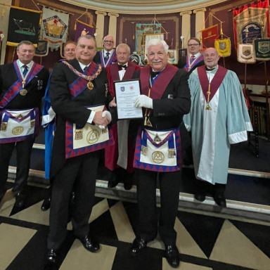 Paul Darley - 50 years in the Royal Arch