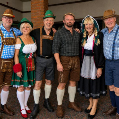 Phoenix Lodge Celebrates Oktoberfest in Style Raising £675 for the Zarach Charity