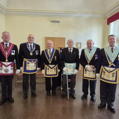 Malcolm Burton - 60 years in Freemasonry