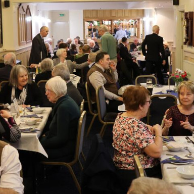 Lodge of Philosphy White Table dinner